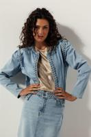 Tramontana Braided-detailed Jacket F01-15-801 Jackets 000043-lightbluedenim