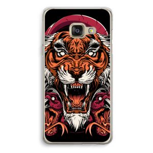 Tiger and Rattlesnakes: Samsung A3 (2017) Transparant Hoesje