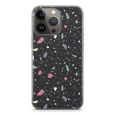 Terrazzo N°16: iPhone 13 Pro Transparant Hoesje