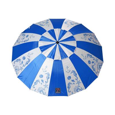 Strandparasol Blauw Ø 220 cm SPF50+ Navy