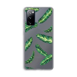 Lange bladeren: Samsung Galaxy S20 FE / S20 FE 5G Transparant Hoesje