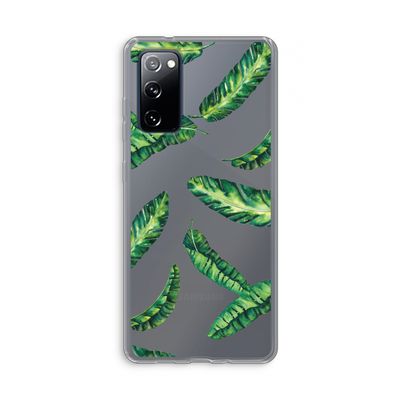 Lange bladeren: Samsung Galaxy S20 FE / S20 FE 5G Transparant Hoesje