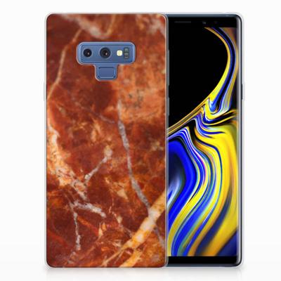 Samsung Galaxy Note 9 | TPU | Siliconen hoesje | Marmer Bruin