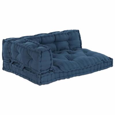 Pallet Sofa Kussen 3 pcs Indigo Stof