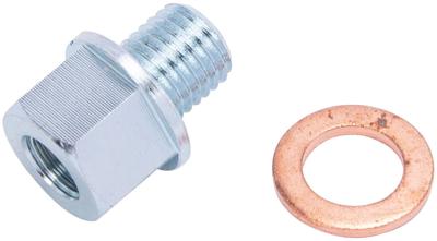 DAYTONA toebehoren adapter oil drain m12x1.5 mm asura/velona