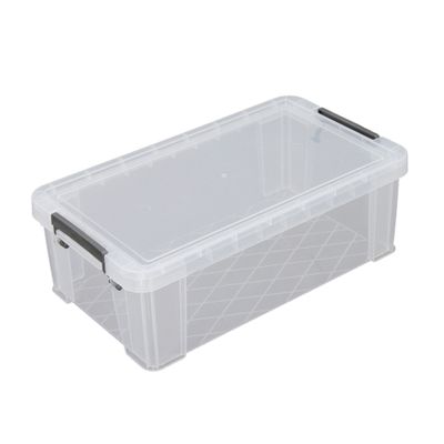 Allstore Opbergbox - 5,8 liter - Transparant - 35 x 19 x 12 cm