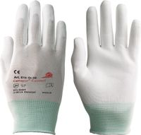 Honeywell Handschoen | maat 9 wit | EN 388 PSA-categorie II | polyamide-tricot met polyurethaan | 10 paar - 061609941E 061609941E - thumbnail