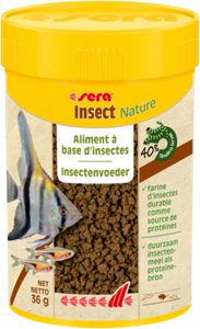 Sera Insect Nature Visvoer 100 ml - Natuurgetrouw Granulaat, Duurzaam & Zonder Toevoegingen