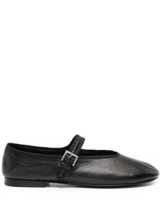 The Row ballerines Boheme MJ en cuir - Noir