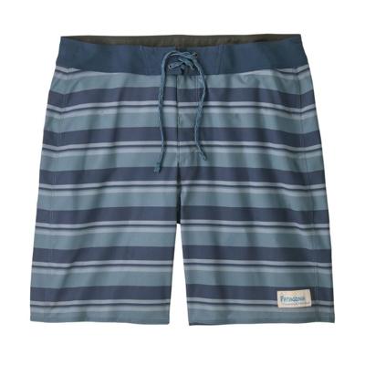 Patagonia Hydropeak Board 18" Zwembroek Heren Twinnie Stripe: Still Blue 34