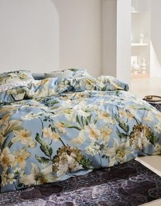 Essenza Essenza Rosalee Dekbedovertrek Iceblue 240x200/220