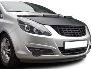 Motorkapsteenslaghoes Opel Corsa D 2006-2010 zwart PB901467