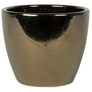 Steege Bloempot - goud - Scandinavische look - keramiek - 18 x 16 cm   -