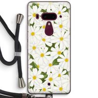 Summer Daisies: HTC U12+ Transparant Hoesje met koord Summer Daisies: HTC U12+ Transparant Hoesje met koord