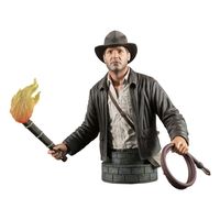 Indiana Jones: Raiders of the Lost Ark Bust 1/6 Indiana Jones 15 cm - thumbnail