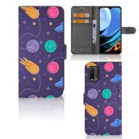 Xiaomi Redmi 9T | Poco M3 | Wallet Case | met Pasjes | Space Xiaomi Redmi 9T | Poco M3 | Wallet Case | met Pasjes | Space