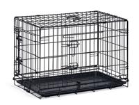Beeztees Hondenbench 2-Deurs Zwart S 62x44,5x50 cm Beeztees Hondenbench 2-Deurs Zwart S 62x44,5x50 cm