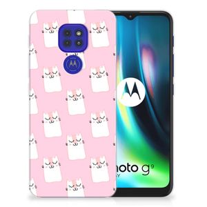 Motorola Moto G9 Play | E7 Plus TPU Hoesje Sleeping Cats