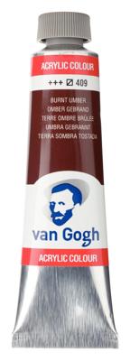 Van Gogh Acrylverf Tube 40 ml - Omber Gebrand 409