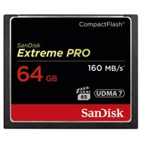 Sandisk CF Extreme Pro 64GB 160MB/sec. - thumbnail