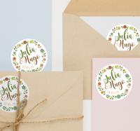 Bruiloft stickers bruiloft set