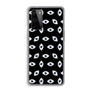 Eyes pattern: OnePlus 9 Pro Transparant Hoesje