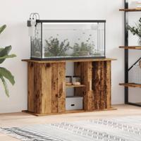 VidaXL Aquariumstandaard 101x41x58 cm bewerkt hout oud houtkleurig