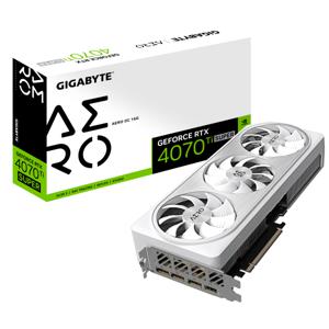 Gigabyte Nvidia GeForce RTX 4070 Ti Super Videokaart AERO OC 16 GB GDDR6X-RAM PCIe x16 HDMI, DisplayPort Overclocked