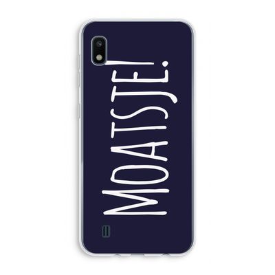 Moatsje!: Samsung Galaxy A10 Transparant Hoesje