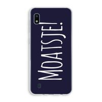 Moatsje!: Samsung Galaxy A10 Transparant Hoesje