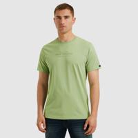 Pme Legend Ptss2504584 Cotton Elastan Jersey Print T-shirts 6258 Quiet Green
