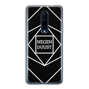Negenduust geometrisch: OnePlus 7 Pro Transparant Hoesje
