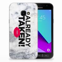 Samsung Galaxy Xcover 4 | Xcover 4s | Siliconen hoesje | met naam Already Taken White