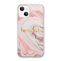 Feminist: iPhone 13 mini Transparant Hoesje
