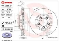 Remschijf 09C98621