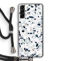 Terrazzo N°1: Samsung Galaxy S21 Plus Transparant Hoesje met koord