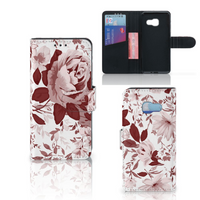 Hoesje Samsung Galaxy A3 2017 Watercolor Flowers - thumbnail