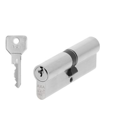 AXA AXA Security SKG** dubbele veiligheidscilinder verlengd 45-45 mm - vernikkeld