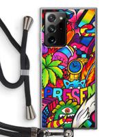 Represent: Samsung Galaxy Note 20 Ultra / Note 20 Ultra 5G Transparant Hoesje met koord - thumbnail