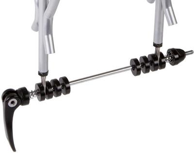 M-WAVE snelspanner voor achterdragers 137-177 mm zwart