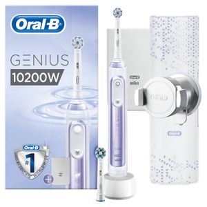 Oral-B Genius 10200W Elektrische Tandenborstel Paars Powered By Braun