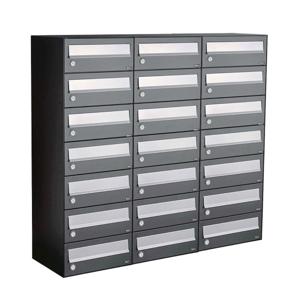 Allux Hive Set 3-Breed, 7-Hoog Antraciet - 40030065_3x7