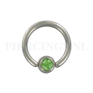 BCR 1.6 mm kristal groen