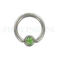 BCR 1.6 mm kristal groen