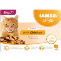 Pouch senior chicken jelly mp 85g - Hortus