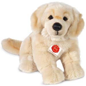 Knuffeldier hond Golden Retriever - zachte pluche stof - premium knuffels - blond - 30 cm   -