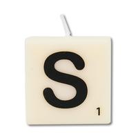 Paperdreams letter kaarsje s, 4st.