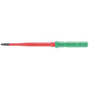 Wera Kraftform Kompakt VDE 67 iS TX 15 x 157 mm TIE Elektronica Torx Verwisselbare kling TX 15