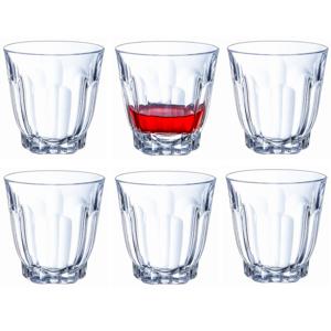 Arcoroc Tumbler waterglazen/drinkglazen - 12x stuks - helder transparant - 350 ml