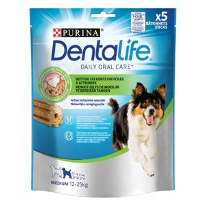 Purina Dentalife Daily Oral Care Medium kauwsnacks hond 5 stuks